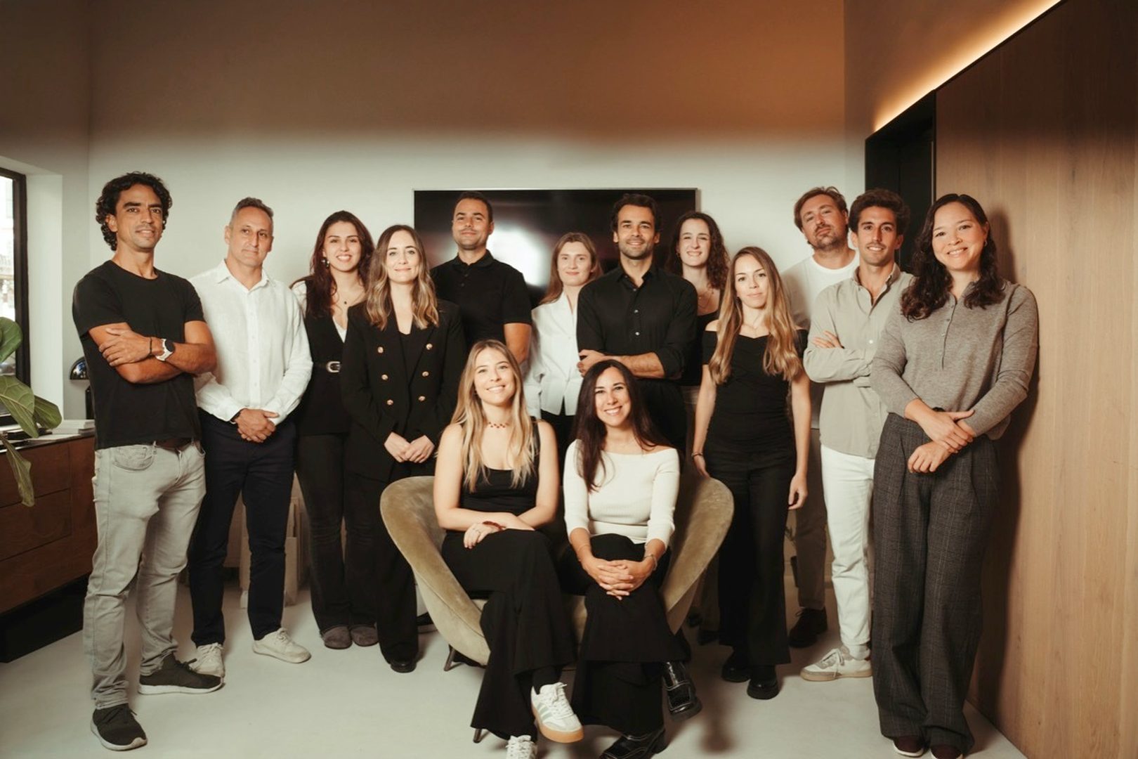 Das Architektur- und Innenarchitekturteam von Jaime Salvá im Studio in Palma