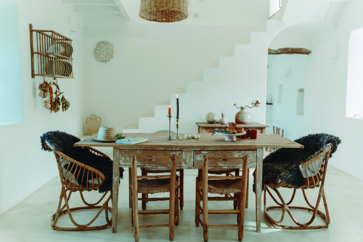 How to get the Boho Chic home decor style / House in Maiorca