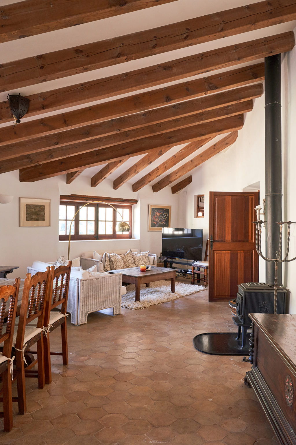A traditional village house for sale in Fornalutx Living in Mallorca