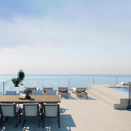 Designer Penthouses with Sea Views in Cala Mayor