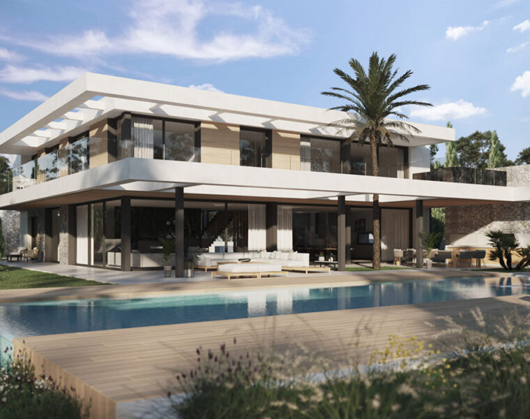 Luxury new build villa for sale in Santa Ponsa