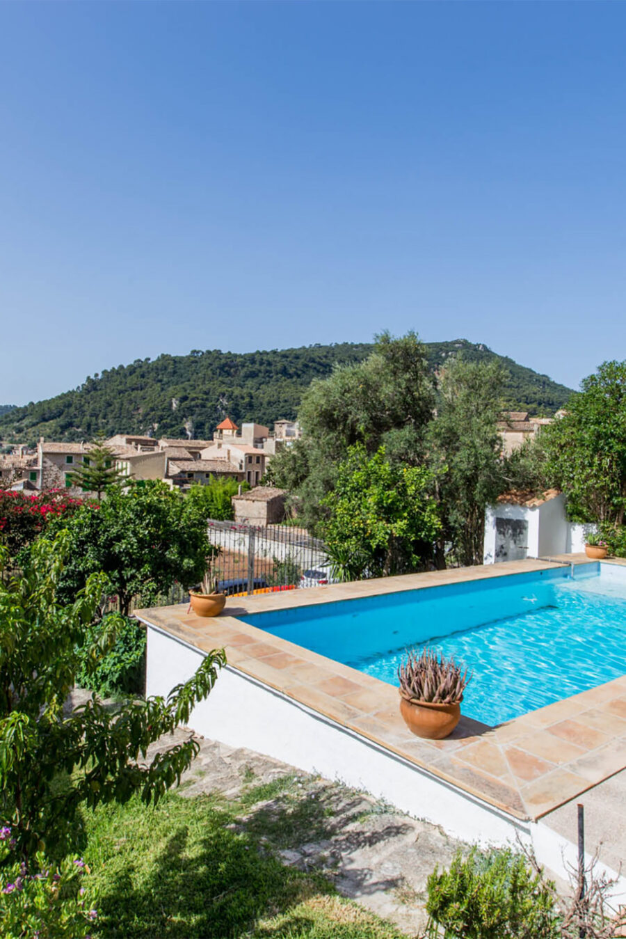 Renovated stone house for sale in Valldemossa Living in Mallorca