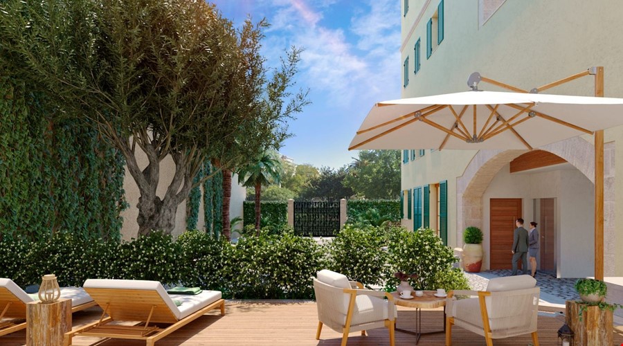 Modern Apartment with private 49m² terrace in Palma - Living in Mallorca