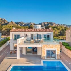 Contemporary villa with panoramic sea views for sale in betlem, arta