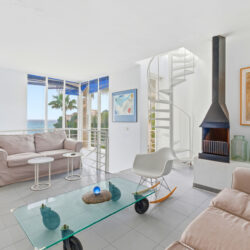 Scandinavian-style villa with a breathtaking sea view for sale in port andratx