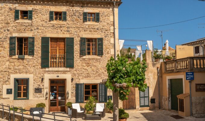 Sea view finca in an exceptional setting in banyalbufar