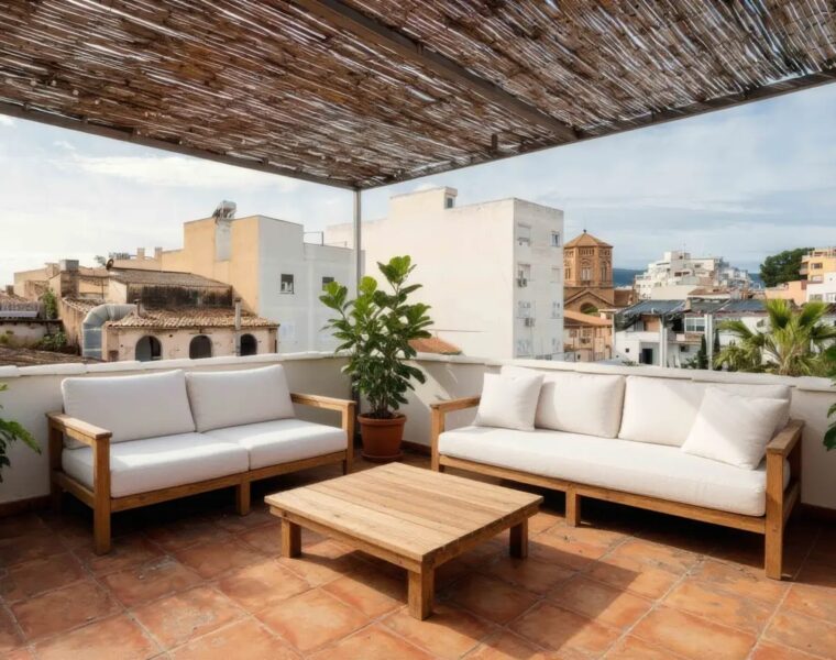 Stylish new-build apartment with pool access in santa catalina