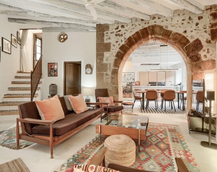 Characterful townhouse for sale with patio and calvario views in pollensa
