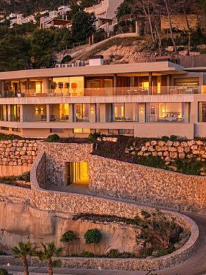 Exceptional contemporary villa with panoramic sea views for sale in port d’andratx