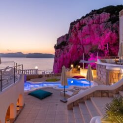 Cliffside villa with panoramic sea views and private beach access for sale in santa ponsa