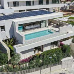 Architectural masterpiece with mediterranean vistas for sale in portals nous