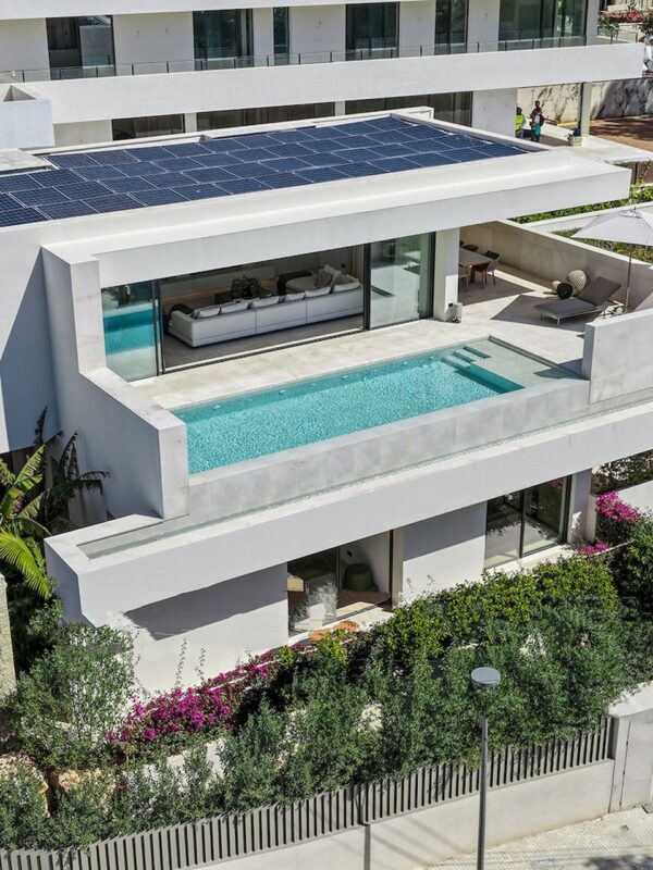 Architectural masterpiece with mediterranean vistas for sale in portals nous