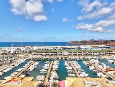 Renovated duplex apartment with marina views for sale in port adriano