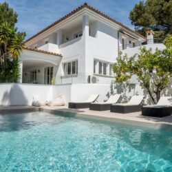 Recently renovated four bedroom villa with pool and garden in santa ponsa