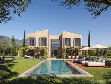 Elegant country house for sale in bunyola with guest house, tower and pool