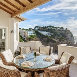 Exquisite frontline coastal residence with panoramic mediterranean views in santa ponsa
