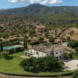 Grand architectural country house with sea views in santa maría del camí