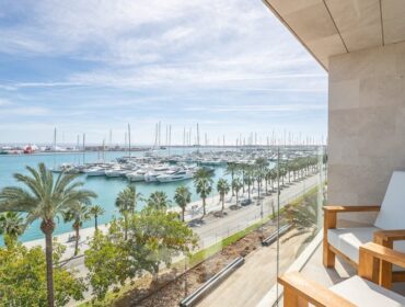 Sophisticated waterfront penthouse with cathedral views in palma