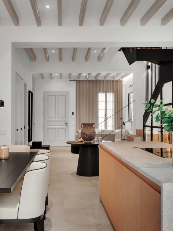 Exquisitely restored historic residence with private pool and rooftop sanctuary in palma