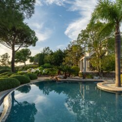 Mediterranean hilltop sanctuary with sweeping sea views and botanical gardens in calvià