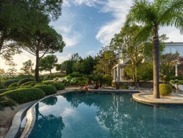 Mediterranean hilltop sanctuary with sweeping sea views and botanical gardens in calvià