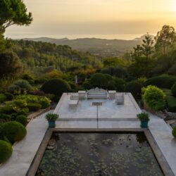 Mediterranean hilltop sanctuary with sweeping sea views and botanical gardens in calvià