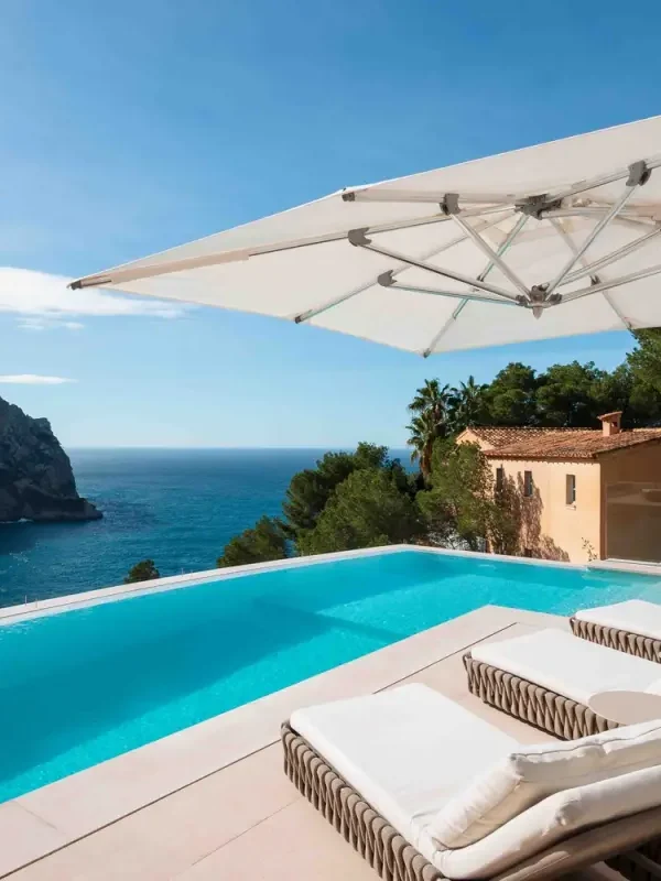Exquisite contemporary coastal villa for sale with infinity pool in port d’andratx