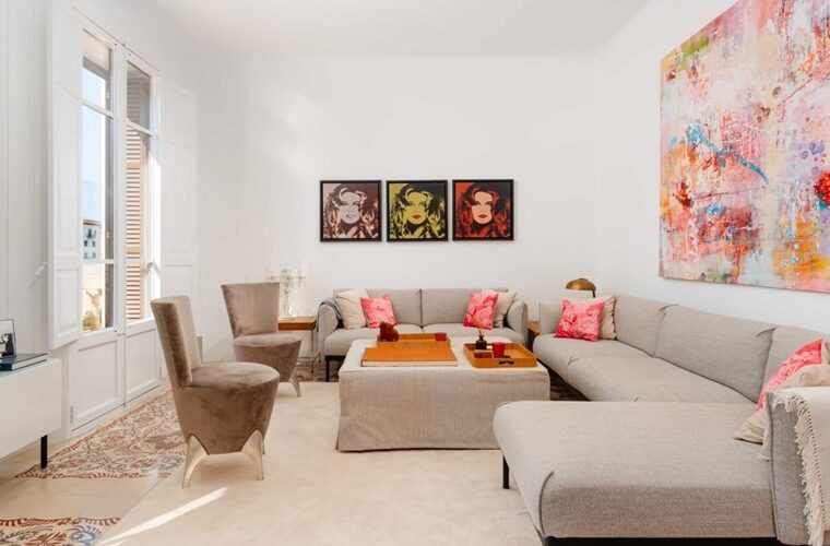 Elegant renovated apartment with historic charm in palma