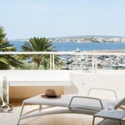 Two-bedroom coastal retreat with panoramic sea vistas in portals nous