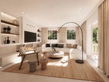 Sophisticated modern apartment with private roof terrace for sale in santa ponsa