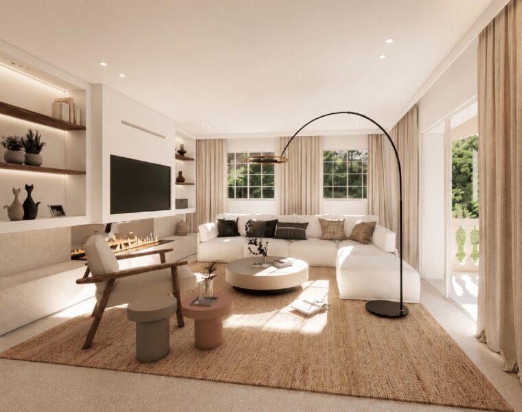 Sophisticated modern apartment with private roof terrace for sale in santa ponsa