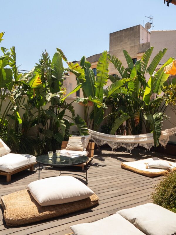 Contemporary two-bedroom duplex with private pool in santa catalina, palma