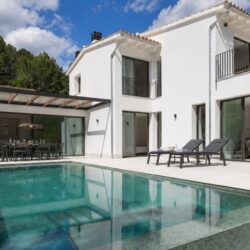 Contemporary designer villa with mountain vistas for sale in esporles