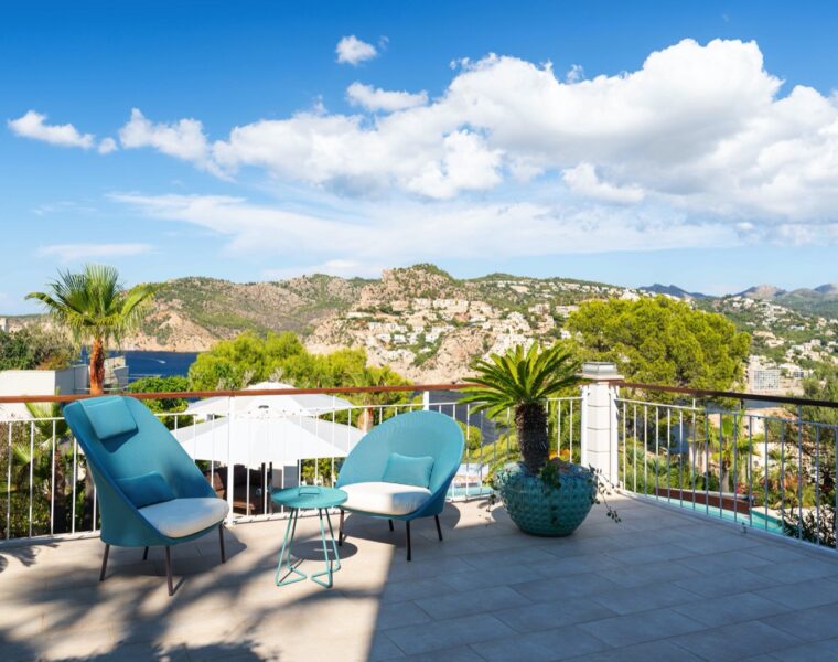 Mediterranean villa with sweeping sea views in port d'andratx