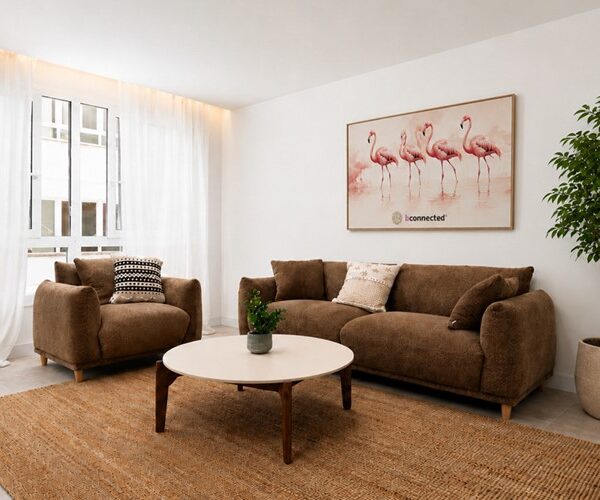 Sophisticated modern apartment with expansive private terrace for sale in palma