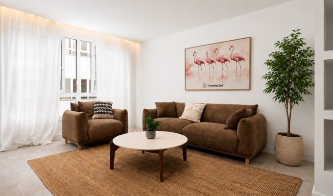 Sophisticated modern apartment with expansive private terrace for sale in palma