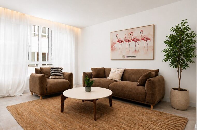 Sophisticated modern apartment with expansive private terrace for sale in palma