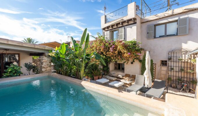 Authentic stone townhouse with historic wine cellar for sale in consell