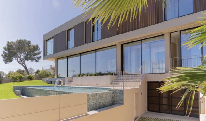 Sophisticated newly built villa with panoramic sea views for sale in costa d'en blanes