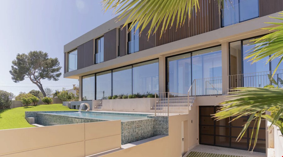 Sophisticated newly built villa with panoramic sea views for sale in costa d'en blanes