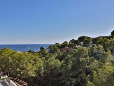 Spacious five-bedroom mediterranean villa with guest cottage and sea views for sale in costa d'en blanes