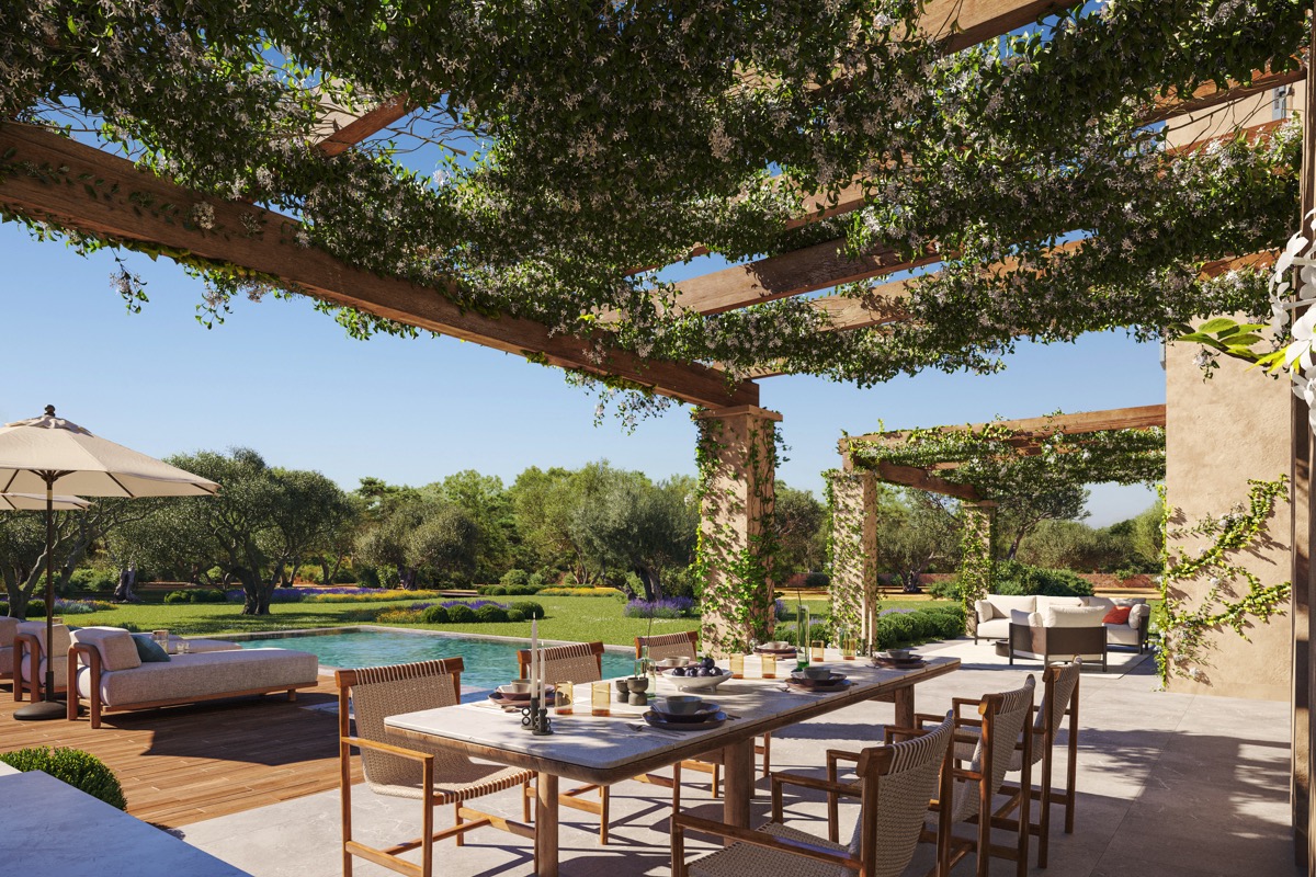 Exquisite four-bedroom new build villa with expansive grounds in santa maría del camí