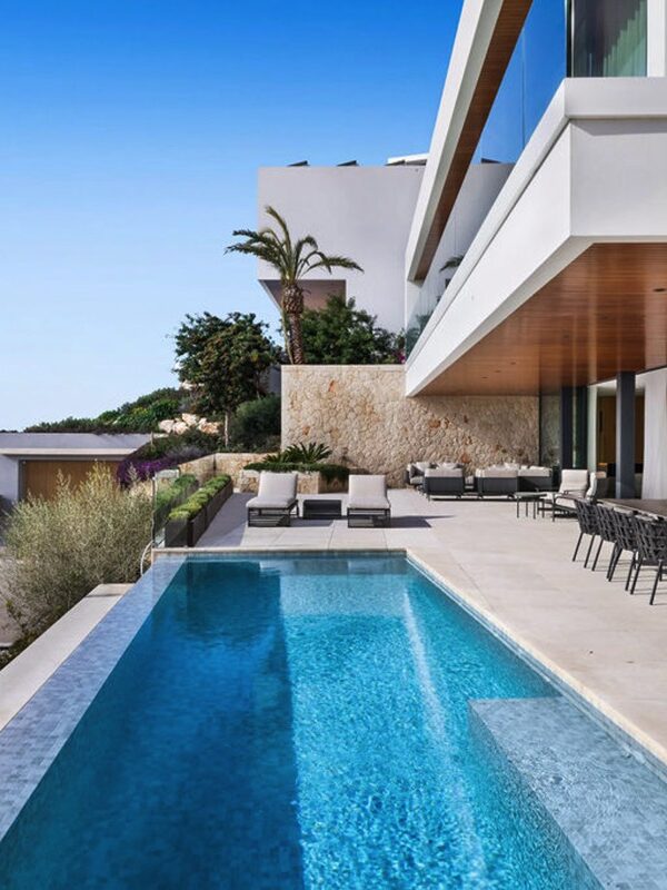 Contemporary architectural masterpiece with panoramic mediterranean vistas for sale in santa ponsa