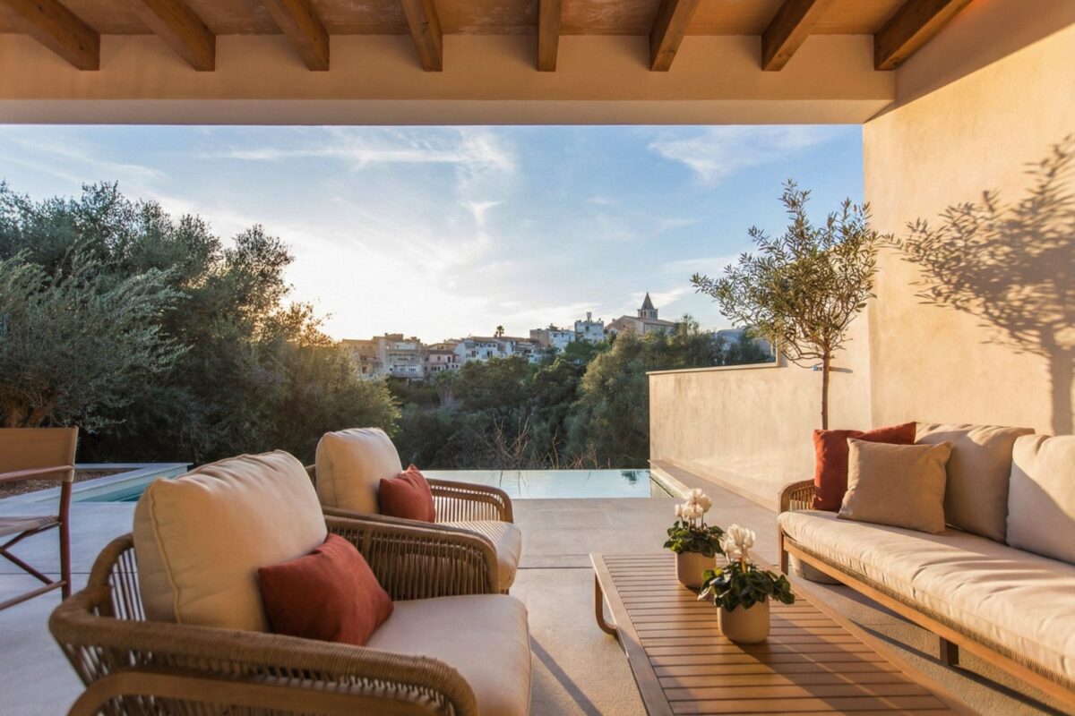 Newly Built Designer Townhouse with Tramuntana Views for sale in Campanet