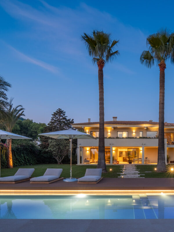 Contemporary designer villa with private spa for sale in esporles
