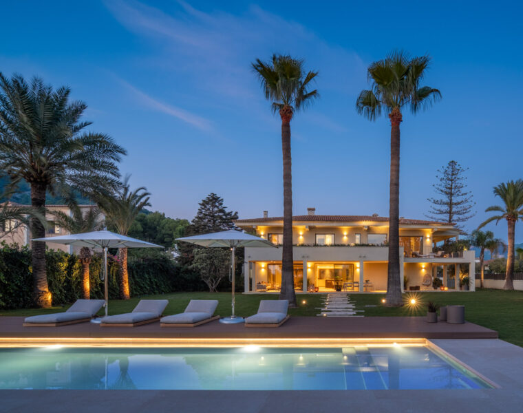 Contemporary designer villa with private spa for sale in esporles