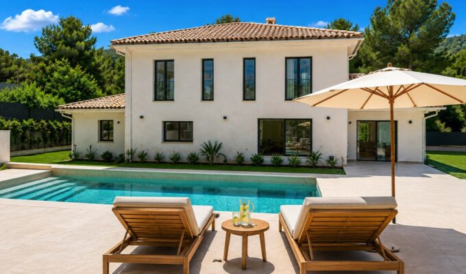 Elegant contemporary mediterranean villa for sale in santa ponsa
