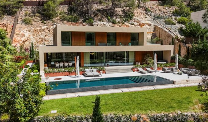 Architectural masterpiece modern villa for sale in son vida