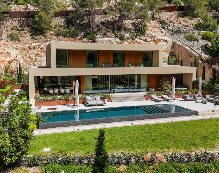 Architectural masterpiece modern villa for sale in son vida