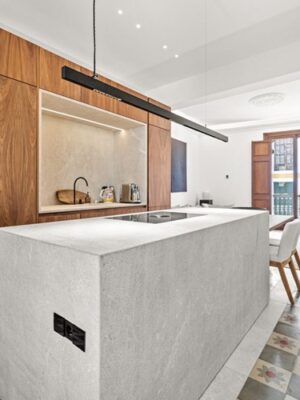 Elegant renovated heritage apartment with soaring ceilings in palma